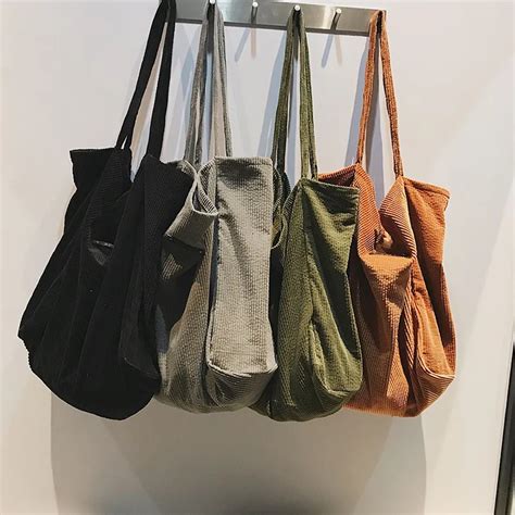 Canvas Bag Ladies 2018 New Korean Version Of The Simple Wild Large
