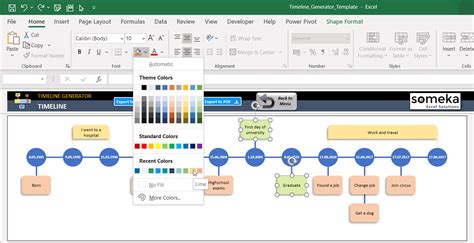 14 Free Excel Timeline Template Excel Templates Excel Templates Riset