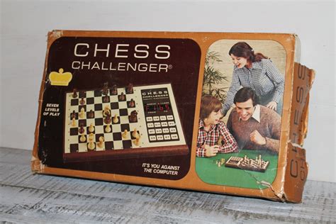 Vintage 1980s Electric Chess Challenger