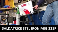 Recensione saldatrice a filo Stel Iron Mig 221P - YouTube