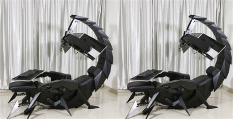 scorpion game chair cockpit chair fully tilted rgb supports monitors better emperor predator