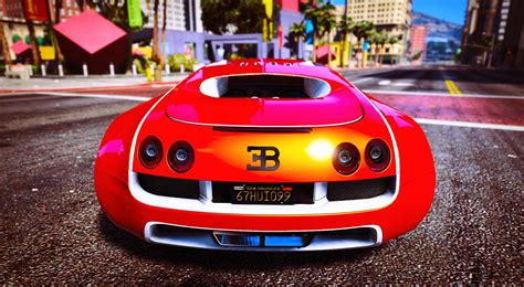 Bugatti Veyron Replace Add On Tuning Grand Theft Auto V Mods