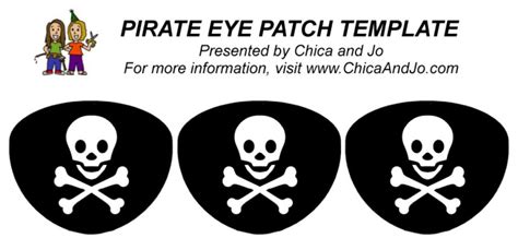 Pirate Eye Patch Template Printable Printable Templates