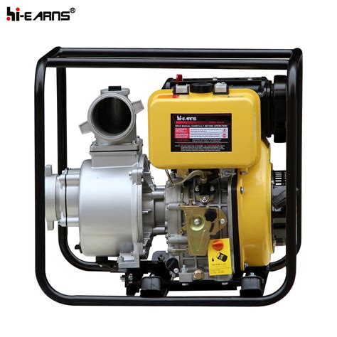 4 Inch Diesel Water Pump Electric Start Yellow Color Dp40e China