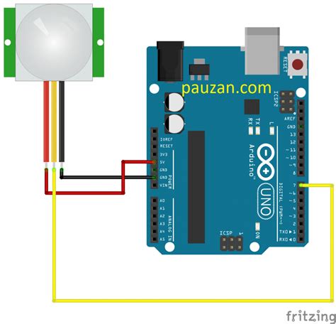 Interface Sensor Pir Dengan Arduino Belajar Elektronika Teori Dan
