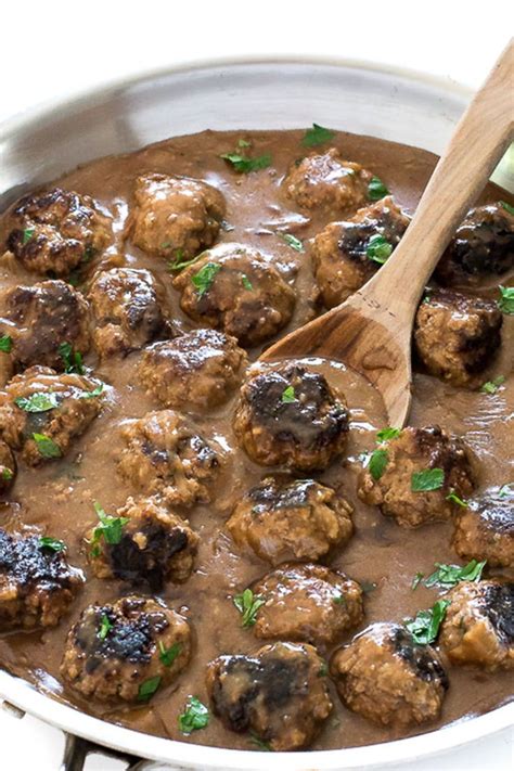 Hunter beef is very common in pakistan. Salisbury Steak Meatballs (30 Minutes!) - Chef Savvy ...