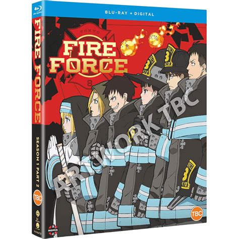 Fire Force Season 1 Part 2 Episodes 13 24 Blu Ray Zavvi Uk