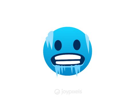 Joypixels Cold Face Emoji Animated Emojis Animated Smiley Faces Emoji