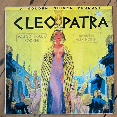 Cleopatra Original Soundtrack Vinyl Elizabeth Taylor Etsy