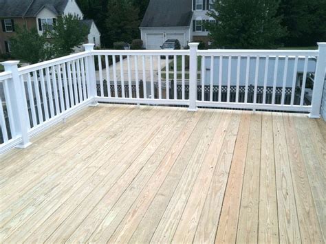 Decksdirect offers a wide range of vinyl and composite deck railing kits. white vinyl railings for decks - Google Search | White ...