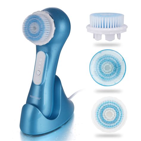 kingdomcares ultrasonic waterproof facial cleansing brush rechargeable ebay