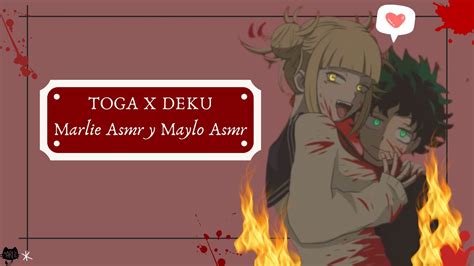 Toga X Deku Boku No Hero Academy Colaboración Mayloasmr Youtube