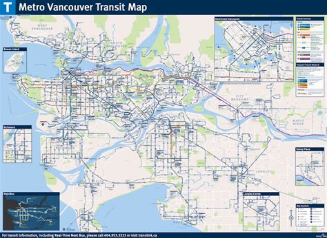 Downtown Vancouver Skytrain Map