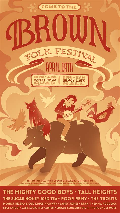 Folk Festival Posters On Behance