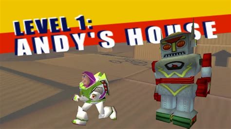 Toy Story 2 Walkthrough Level 1 Andys House Hd Youtube