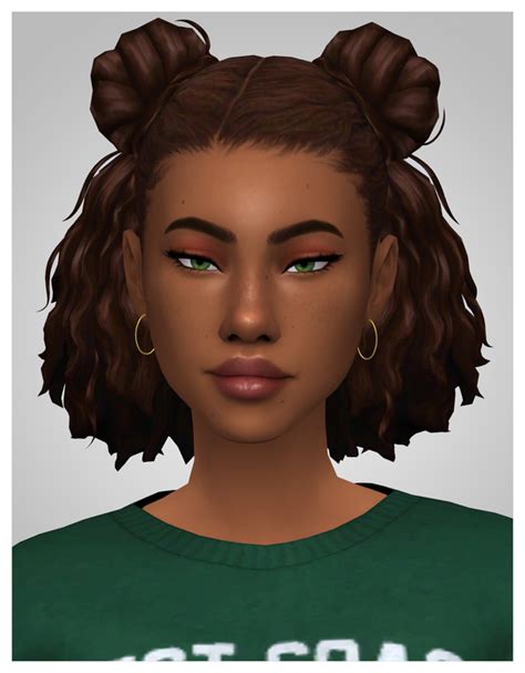 Madelyn Hair Aladdin The Simmer On Patreon In 2021 Sims Hair Sims 4 Mod