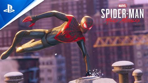 Marvels Spider Man Miles Morales Launch Trailer Ps Ps Youtube