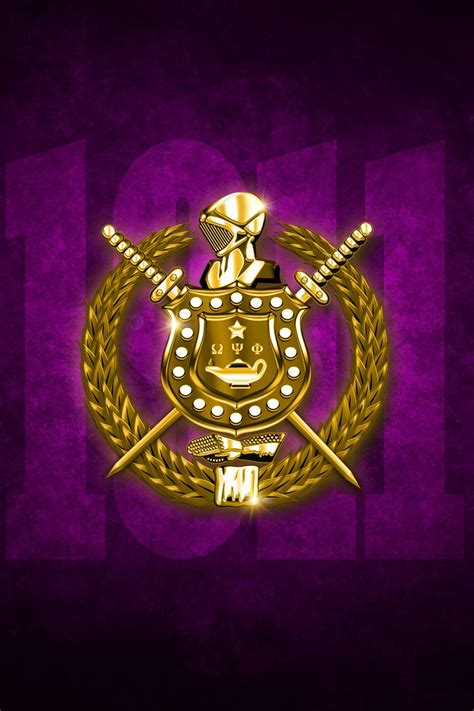 Omega Psi Phi Shield Vector At Collection Of Omega