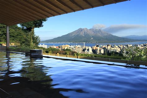Get Up Close And Personal With A Volcano At Kagoshimas Hotel Shiroyama