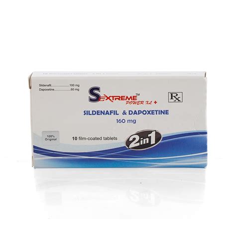 sextreme power xl sildenafil citrate 100 мг dapoxetine 60 мг ️