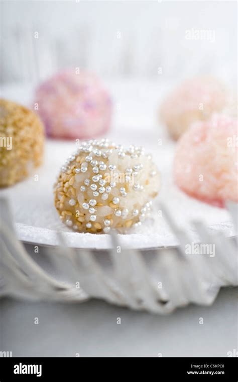 Sticky Rice Balls Stock Photo Alamy