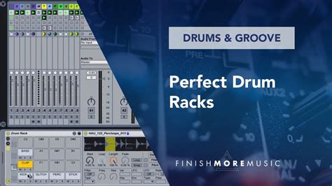 Missing that vintage vinyl crackle vibe in your productions? Ableton Drums & Groove Tutorial - Create Perfect Drum Kits ...