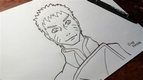 Tutorial Como Desenhar O Naruto Uzumaki Adulto Passo A Passo Super