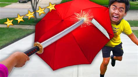 This Umbrella Cannot Be Destroyed Unbreakable Umbrella Youtube