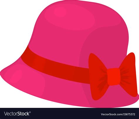 Woman Hat Icon Cartoon Style Royalty Free Vector Image