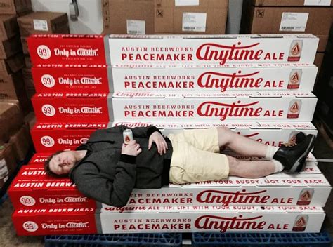 The Anytime Ale 99 Pack Promotes Austin Beerworks Peacemaker If It