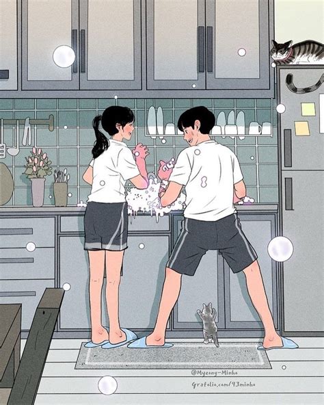 This Korean Artist Giving Serious Couplesgoals Through His