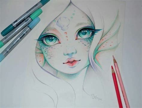 Realistic Mermaid Drawing At Getdrawings Free Download