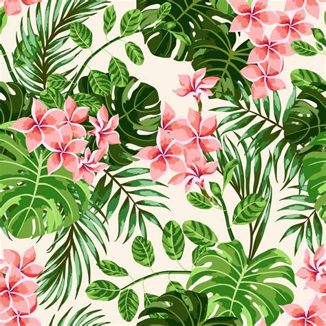 Pin by Natalie Taylor on vintage | Tropical illustration, Tropical leaves, Tropical flowers
