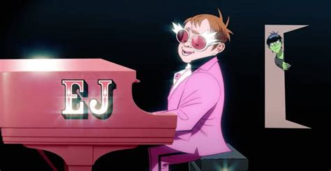 The Pink Phantom Es La Nueva Colaboración De Elton John Con Gorillaz