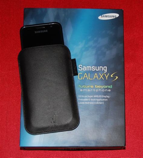 Samsung Galaxy S Unboxing Pictures