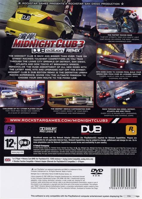 Midnight Club 3 Dub Edition Remix Details Launchbox Games Database