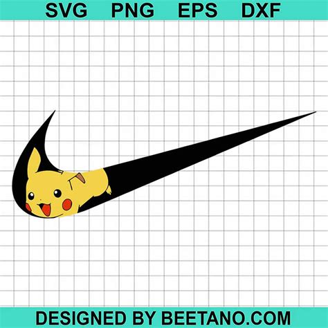 Pikachu Nike Logo Svg Nike Logo Svg Pikachu Pokemon Svg