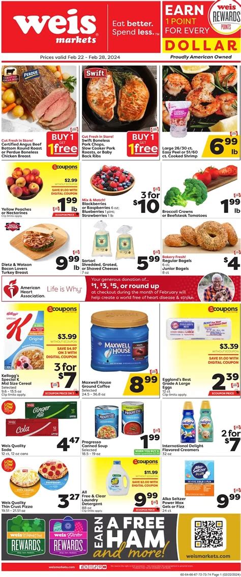 Weis Markets Weekly Flyer March 7 14 2024