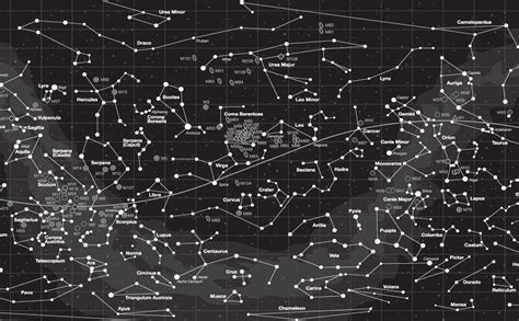 Star Constellations Map All 88 Star Constellations In 8k