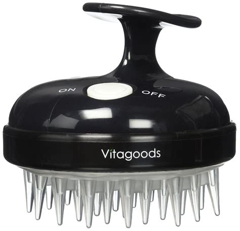 Amazon Vitagoods Scalp Massaging Shampoo Brush With Battery And