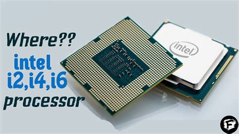 Why Is There No I2 I4 And I6 Processor From Intel English