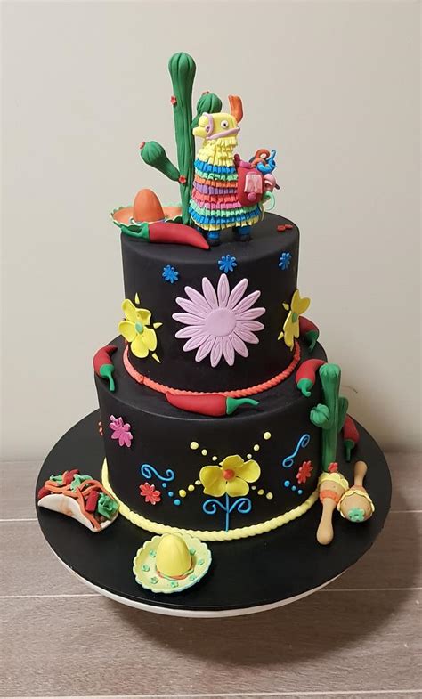 Maybe you would like to learn more about one of these? Mexican Themed Fiesta Cake - Cake by Su Cake Artist ...