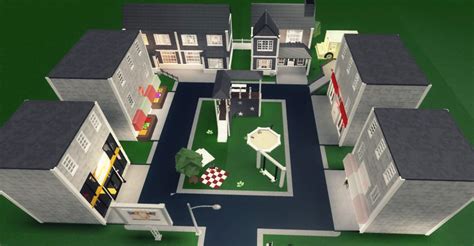 Floor Plan Bloxburg Town Layout Large Plot Goimages Cove