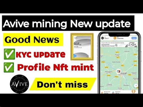 Avive Mining New Update Avive Profile Nft Mint Avive Update Avive Kyc Submit Avive Mining