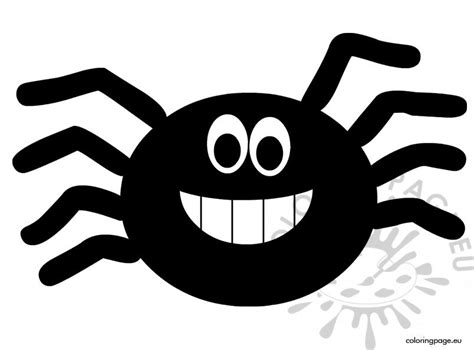 This is cute spider coloring page is great for halloween, or any time you want to have some fun with arachnids! Cute Halloween Spider - Coloring Page