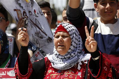 Palestinians Take To The Streets For Nakba Day Israel Al Jazeera