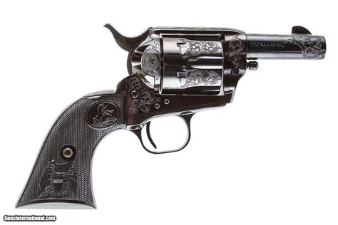 Colt Single Action Army 3rd Generation Sheriffs Model Factory Engraved