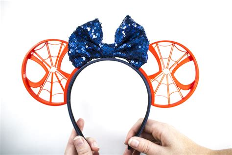 Marvel's Spider-Man inspired Disney Mickey Mouse Ears by The '55