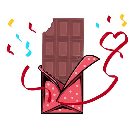 Chocolate Png Transparent Chocolate Ribbon Illustration Element Png