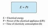 Pictures of Formula For Electrical Energy